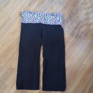Victoria secret pink yoga capris