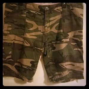 Women's camo shorts
