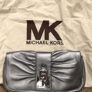 Michael Kors Silver Clutch Michael Kors Silver Clutch