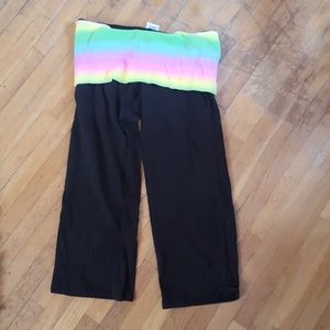 Victoria secret pink yoga capris
