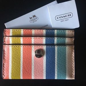 Coach credit card holder- new with tags Coach credit card holder- new with tags