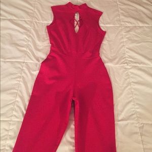 Red bodysuit