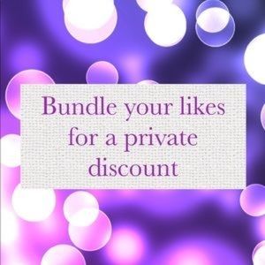 Bundle your likes for a private discount!