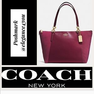 COACH Authentic Leather & Suede Tote! COACH Authentic Leather & Suede Tote!