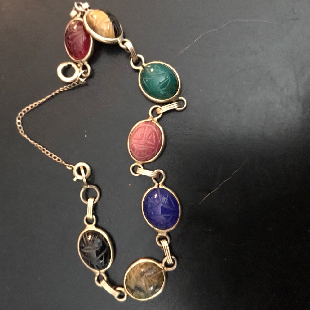 Scarab bracelet