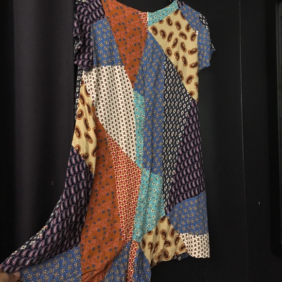 ZARA patchwork romper - Picture 3 of 4