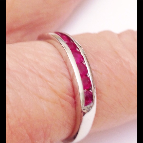 Burmese Ruby and Diamond 3-Stone Ring - Turgeon Raine Burmese Ruby Ring