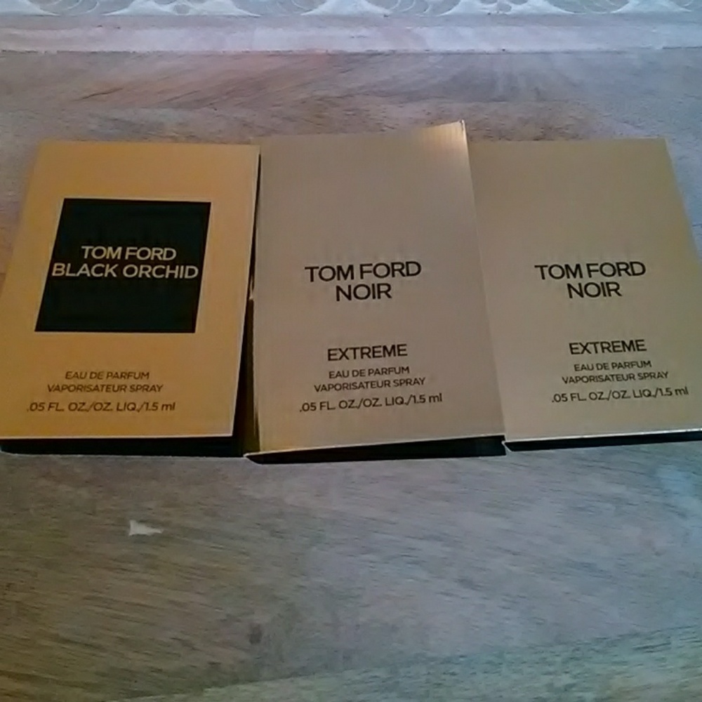 Tom Ford perfume Noir Extreme & Black Orchid
