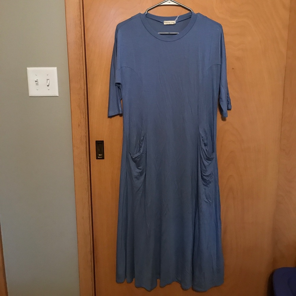 Boutique Pale Blue Dress