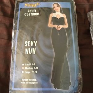 Halloween sexy nun costume