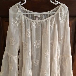 Knox Rose ivory blouse