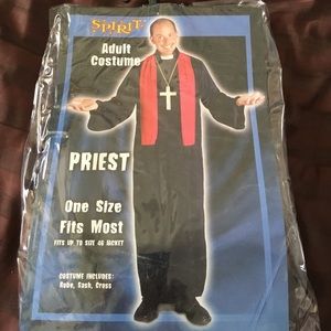 Halloween priest costume