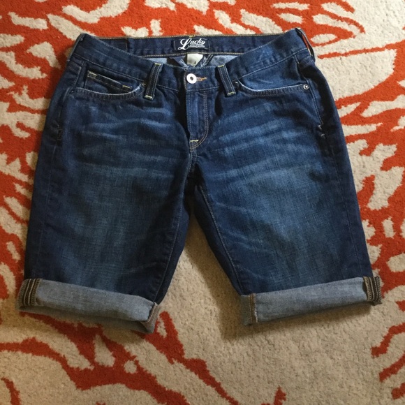 🍀 Lucky Brand Zoe Bermuda’s SZ 4 - Picture 2 of 7