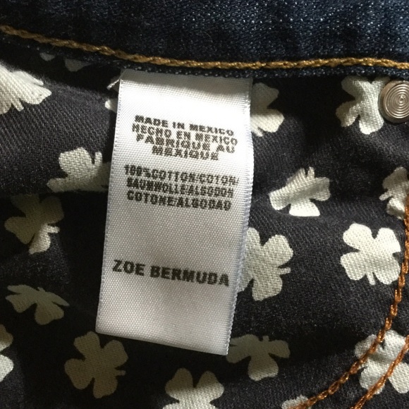 🍀 Lucky Brand Zoe Bermuda’s SZ 4 - Picture 6 of 7