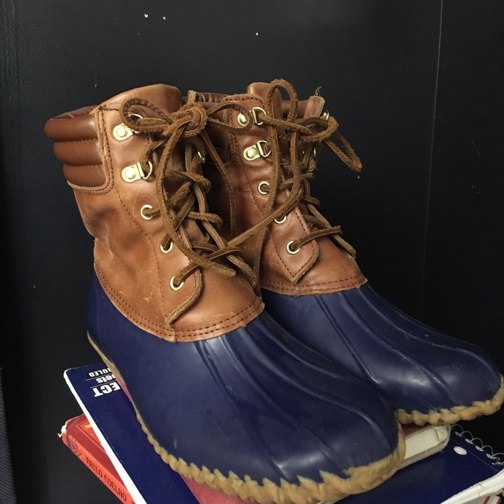 Ralph Lauren duck boots