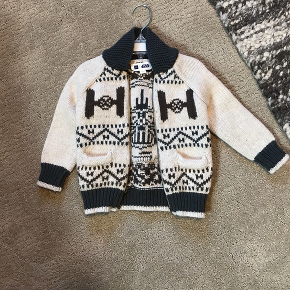 gap star wars cardigan