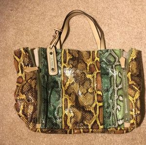 Sam Edelman Snake Print Handbag