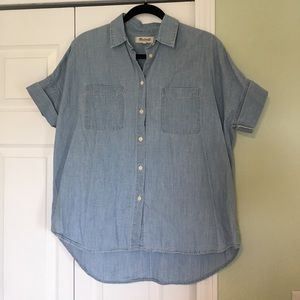 Madewell chambray courier shirt
