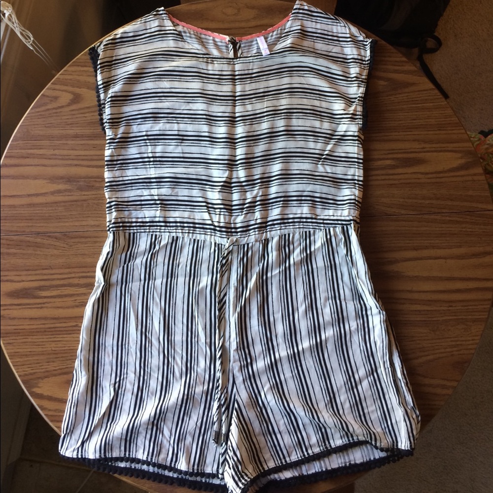 NWT Striped Romper
