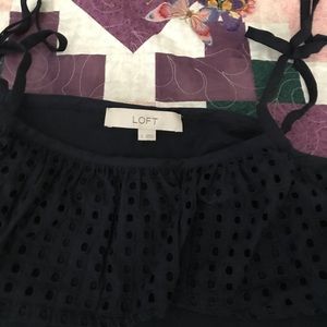 Loft camisole top strap tie tank