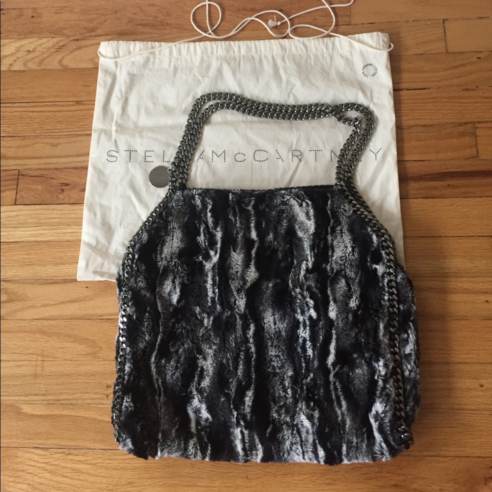 Stella McCartney Falabella chinchilla big tote
