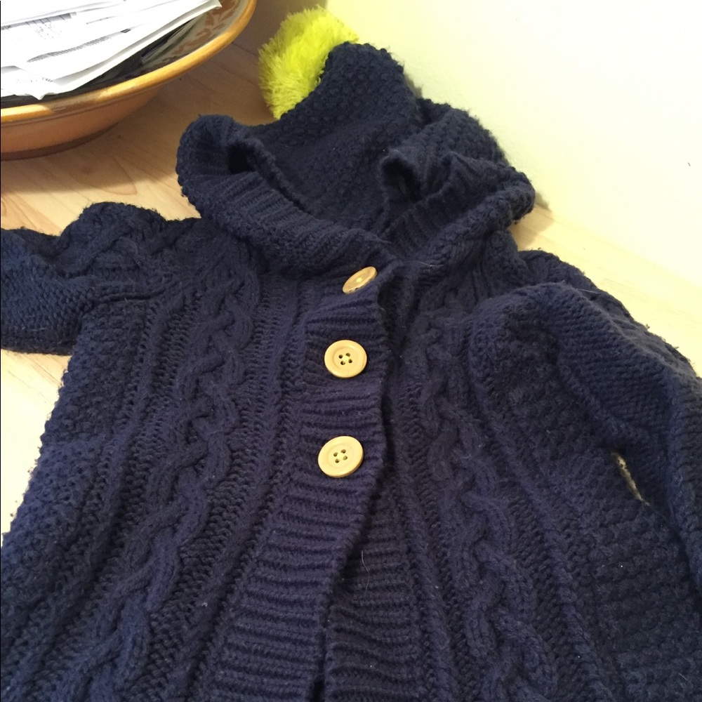 Mini Boden sweater coat