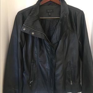 RD style faux leather jacket