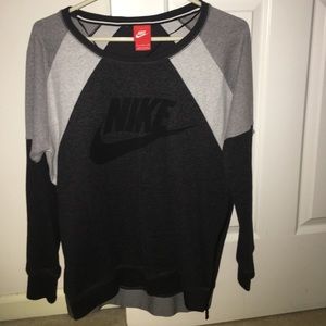 Color block nike pullover