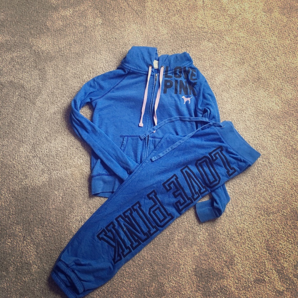 Victoria Secret Pink sweat suit