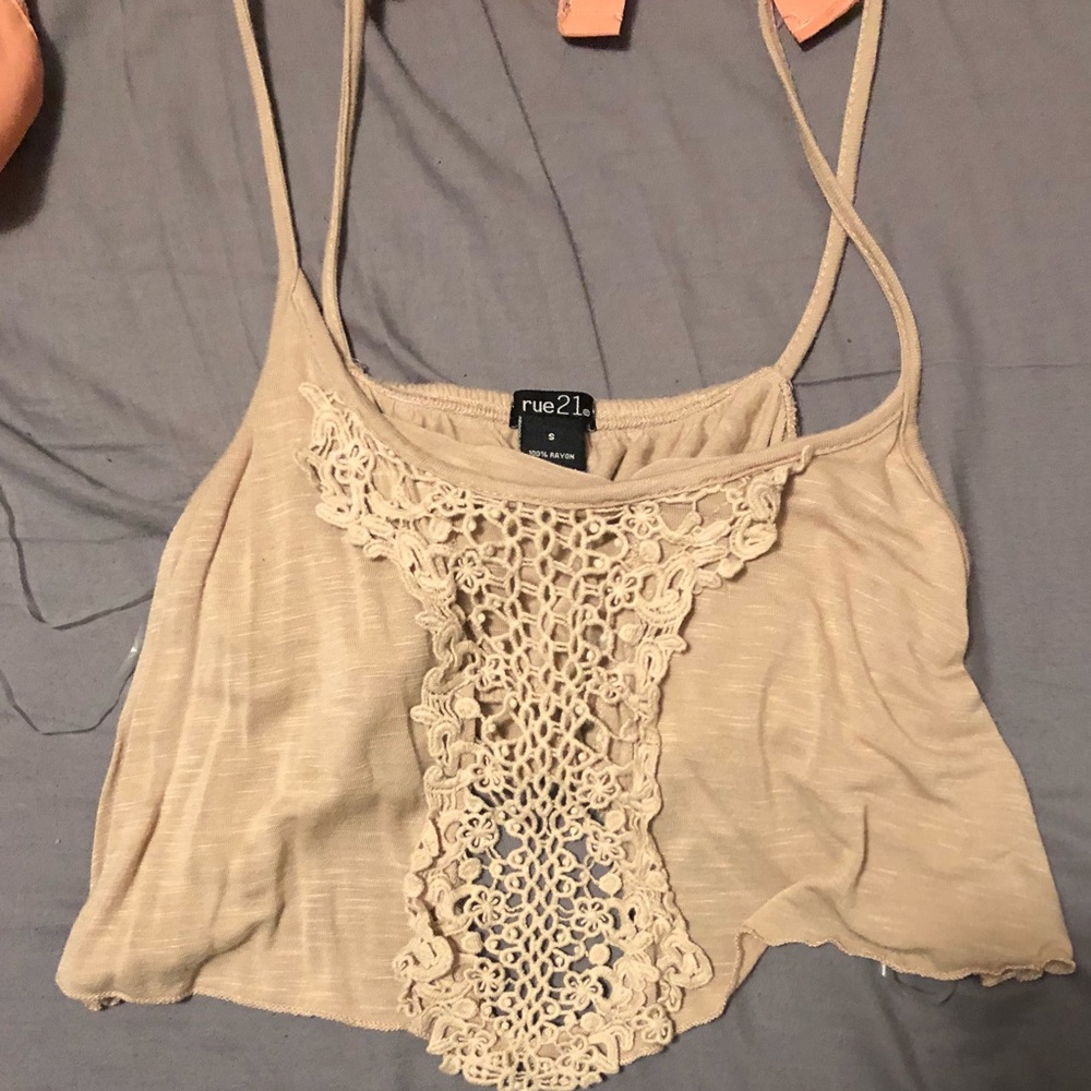 Small crop tank top