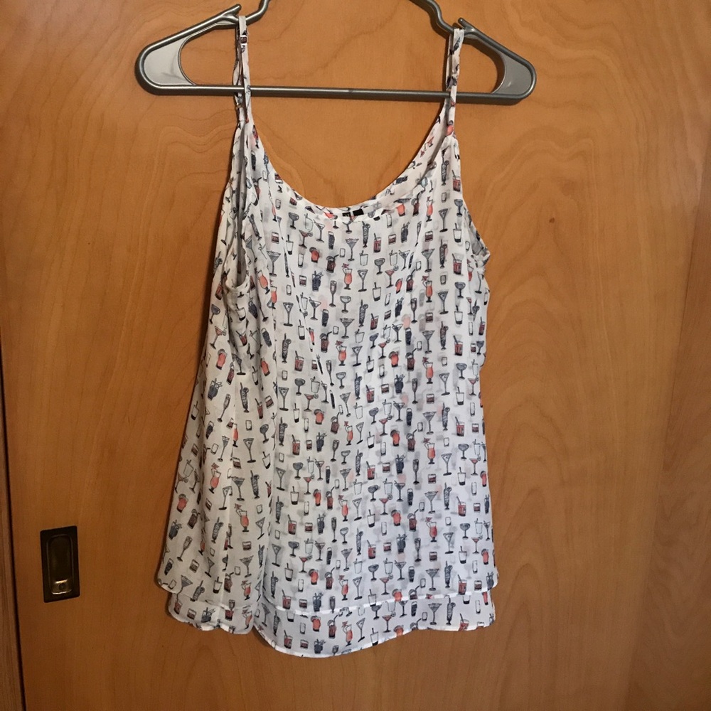 Maurices Deink Blouse Tank