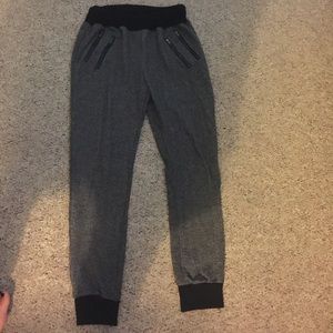 Black and grey jogger pants!