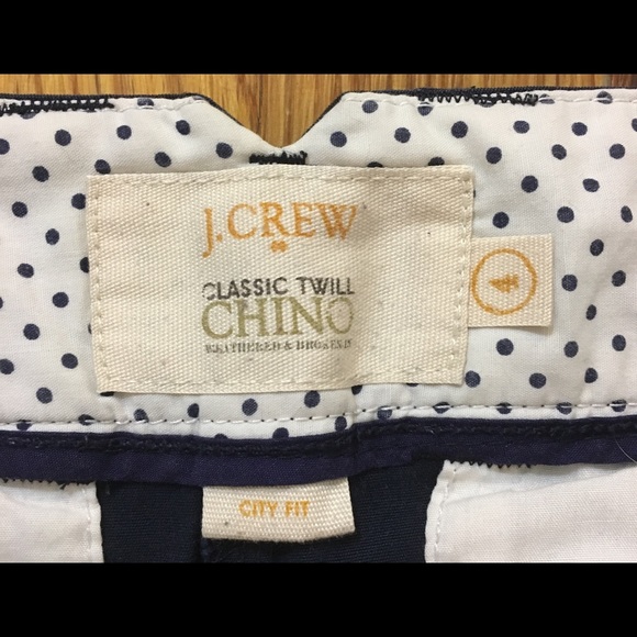 JCrew Navy Chino Shorts - Picture 2 of 2