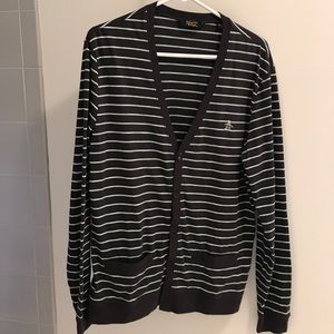 Original penguin cotton cardigan