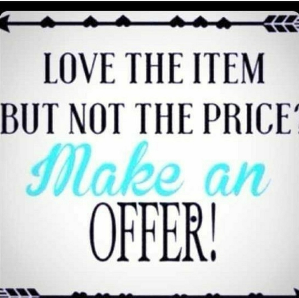 Will consider reasonable offers