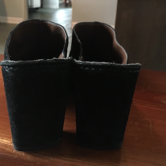 Liz Claiborne suede platform clogs/U - Picture 3 of 5