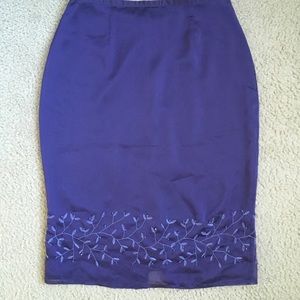 Express beaded skirt