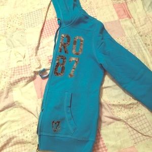Zip up sweatshirt