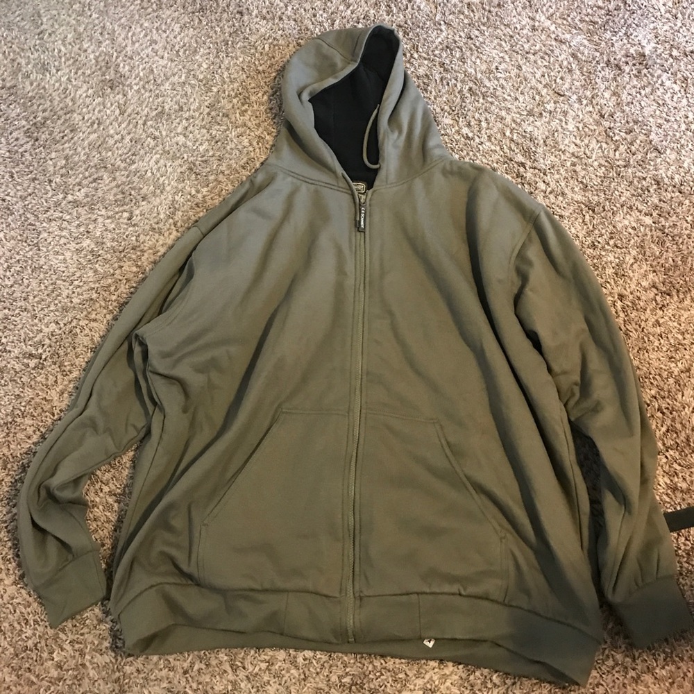 Men’s zip up insulated hoodie