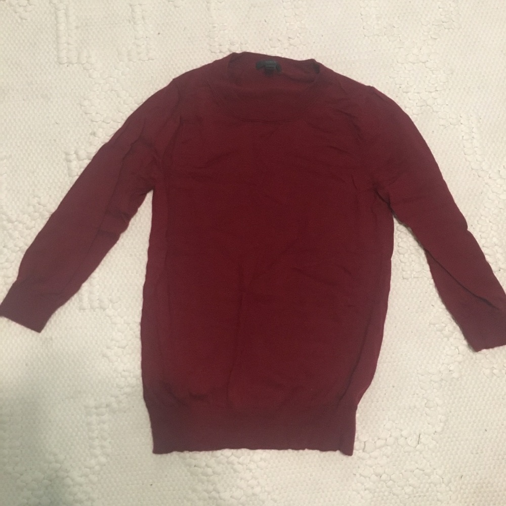 J Crew three quarter length sweater