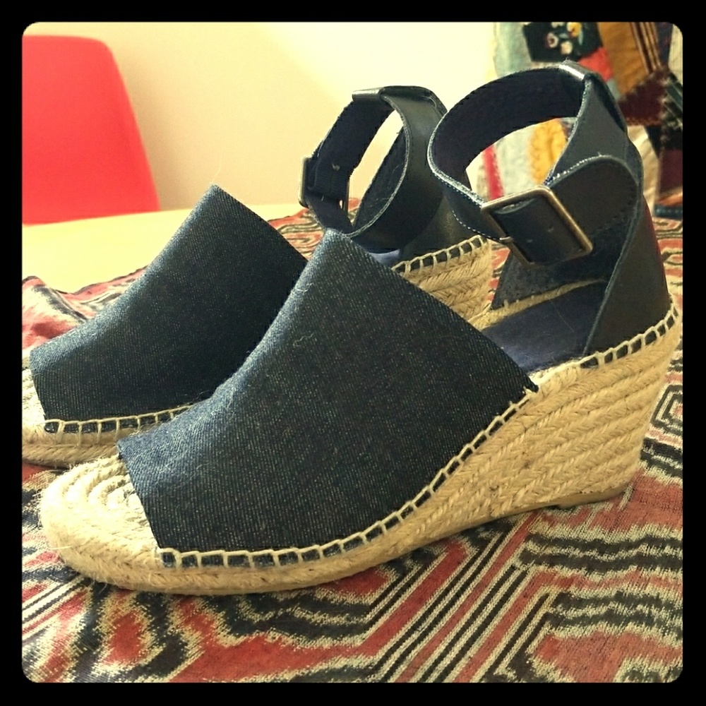 Rare denim GAP espadrille, 9