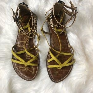 Sam Edelman Gable Gladiator Sandals Size 7.5
