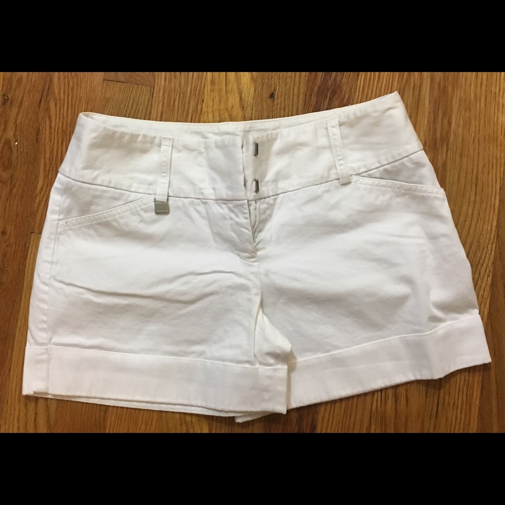 Express White Shorts