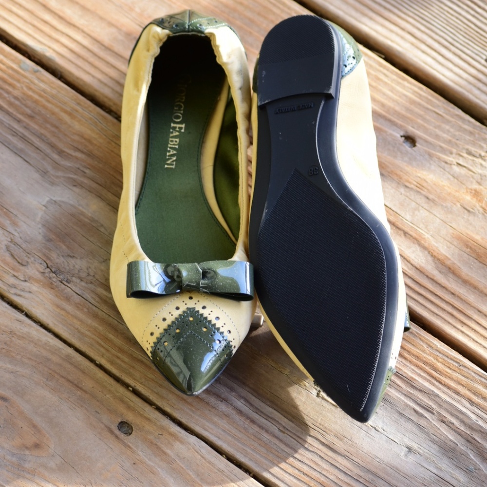 GIORGIO FABIANI New Ballet flats Size 38 (US 8)