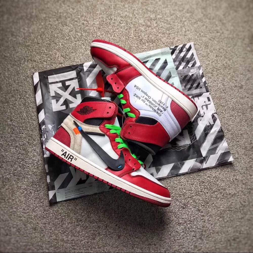 Off white air Jordan 1s