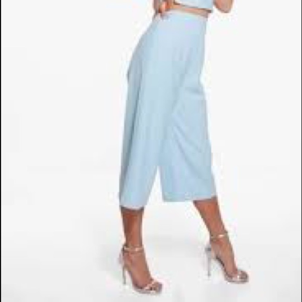 Light blue culottes NWT