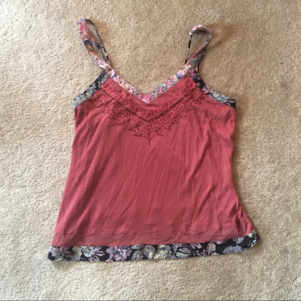 Beaded tank top from Buckle