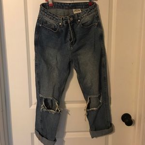 UNIF distressed jean