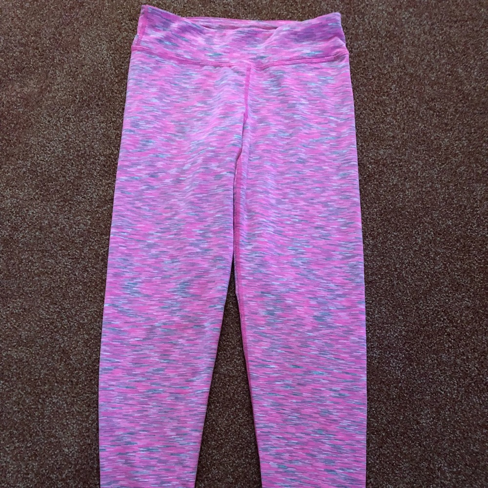Full length pink leggings