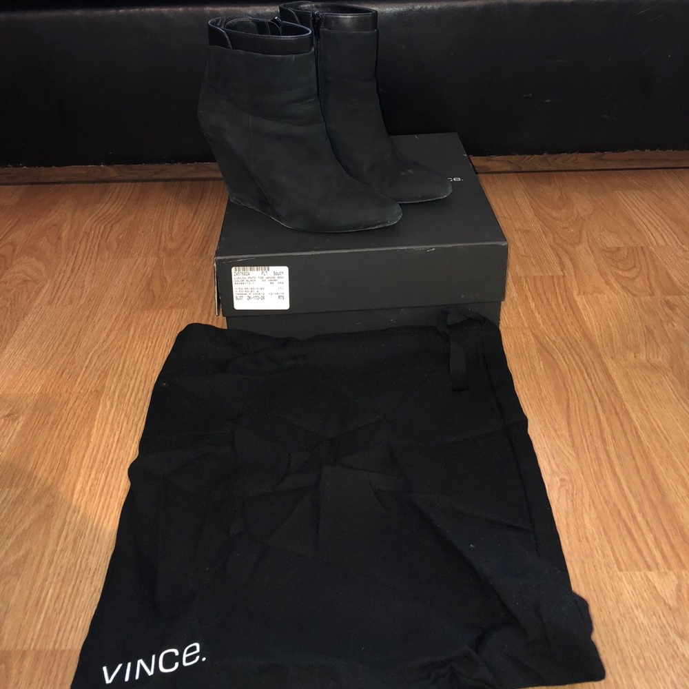 Vince Ludwig wedge bootie